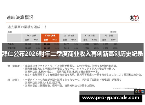 拜仁公布2026财年二季度商业收入再创新高创历史纪录